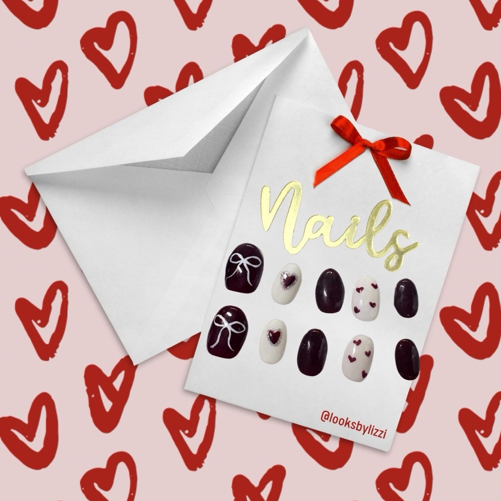 Custom Valentine’s Press Ons